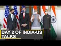 News Alert: US leaders hold talks with Indian counterparts | World News | WION News