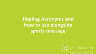Healing Acronyms and How to Use Them Alongside Sports Massage screenshot 4