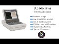 Ecg machines  electrocardiograph  biomedical engineers tv 