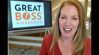 Great Boss Workshops