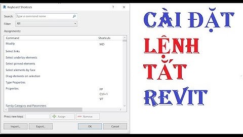 How install keyboard shortcuts in revit