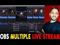 How To Multi Stream with OBS Studio 2025 | Live Stream on Multiple platform at same time|Multistream