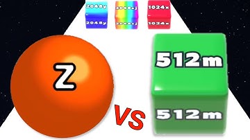 ABC Spin Run 2048 Vs Jelly Run 2048 (Asmr Gameplay)