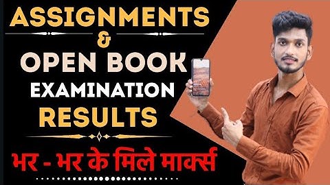 Assignments & Open Book Examination Results 🔥 || DUSOL || NCWEB || Regular || Declared