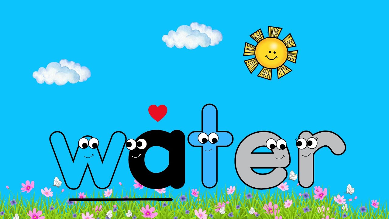 water - Tricky High Frequency Word First Grade #79