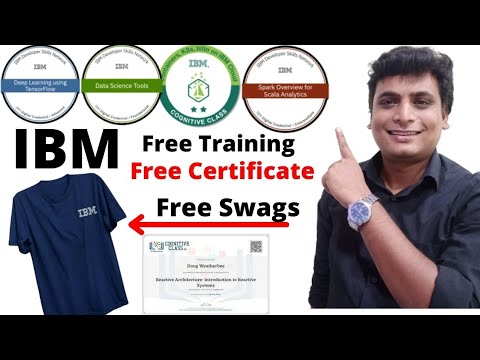 IBM Free Training + Free Swags " Python AI ML Blockchain " Free Certificate | Free Goodies T-shirts