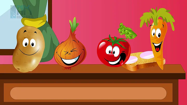 Vegetable Song | Songs for kids | The Singing Walrus