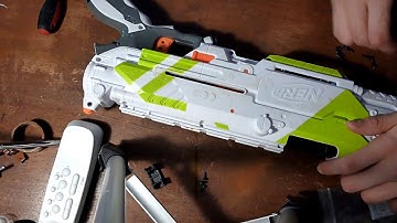 SOSTITUZIONE MOLLA NERF MODULUS LONGSTRIKE CS6 (SNIPER CUSTOM #1)