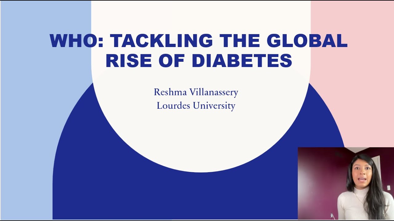 WHO Global Diabetes Compact YouTube