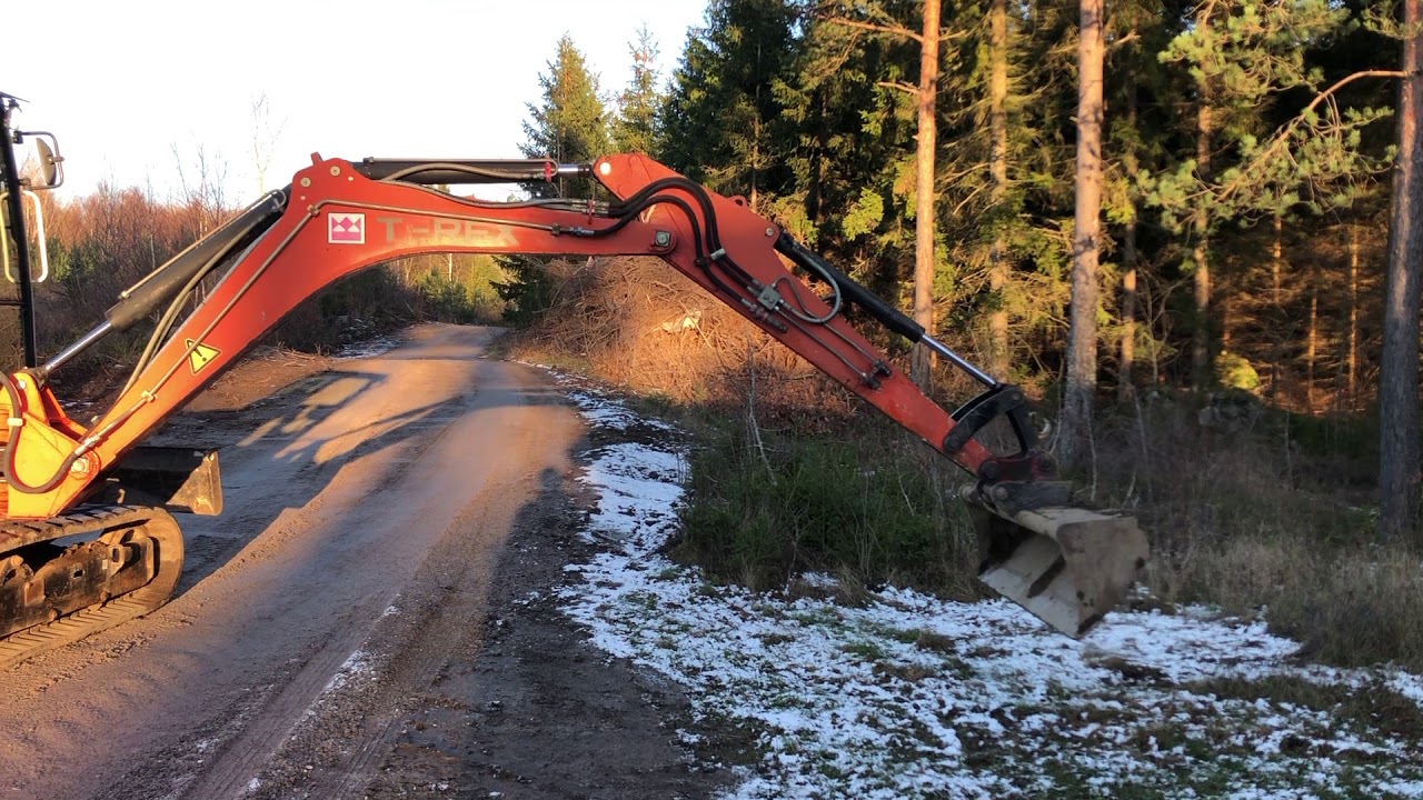 Bandgrävare Schaeff-Terex HR18, 2006, nyservad