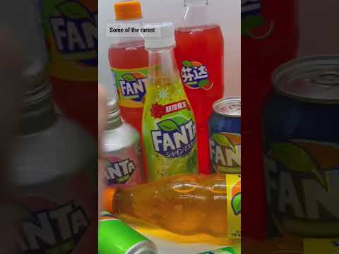 Rarest Fanta In The World.. Soda Rarecandy Limitededition Japan China Honduras Banana Poland