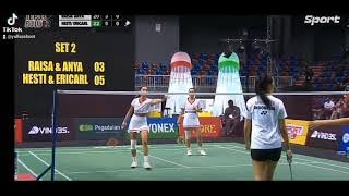 desta komentator terbaikkk ngakak terusss #vindestsport #raisaanya #hestierica #vincentvalen
