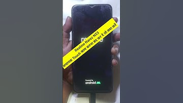 Realme Narzo N53  Touch screen not working Touch Hang Logo Hang reset restart reboot