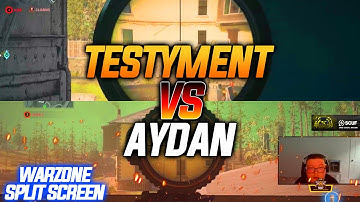 Testyment VS Aydan - Split Screen Warzone Highlight from Swagg