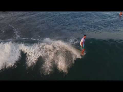 ROSS CONCEPT - Augusto Olinto riding the 9'6" Resolution @ Batu Bolong Beach, Bali.