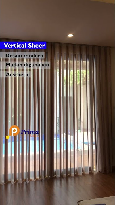 Vertical Sheer / Tirai Indah / Tirai Unik #shorts