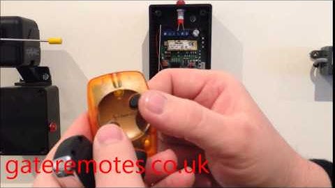 Programming a TXMulti to an Aprimatic System Garage & Gate Remote Control