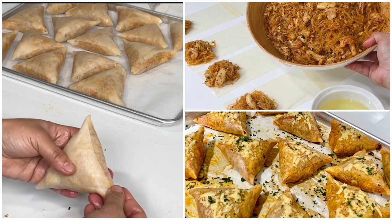 بريوات الحوت بحشوة مميزة من ألذ ما يكون بطريقة مبسطة وساهلة👌🏻