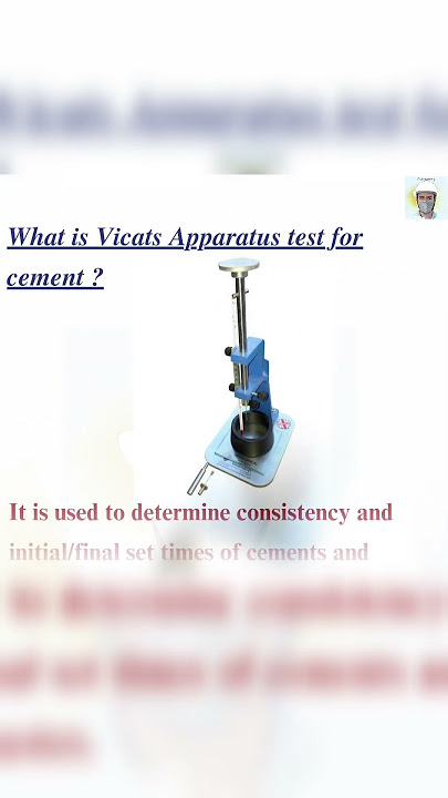 what is vicats apparatus, gate SSC je civil engineering questions #construction #civilwork #concrete