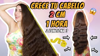 REMEDIO CASERO para CRECER EL CABELLO en SÓLO 1 HORA😱 Crece 2 cm!!