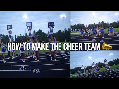 How to make your high school’s cheer team|| Virtual Tryouts  (No experience needed)