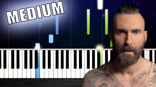 Maroon 5 - Memories - Piano Tutorial (MEDIUM) by PlutaX chords