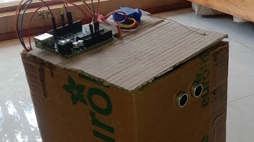 Smart Dustbin with Ultrasonic Sensor and Servo