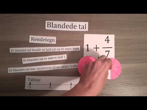 Video: Hvordan tilføjer man to blandede tal?