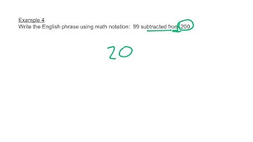 1.2 Operations With Whole Numbers Video #1