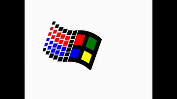 Windows ME Animated logo By MS Paint