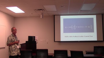 Sean Meyn - Modeling Nature in Linearly Scalable MDPs