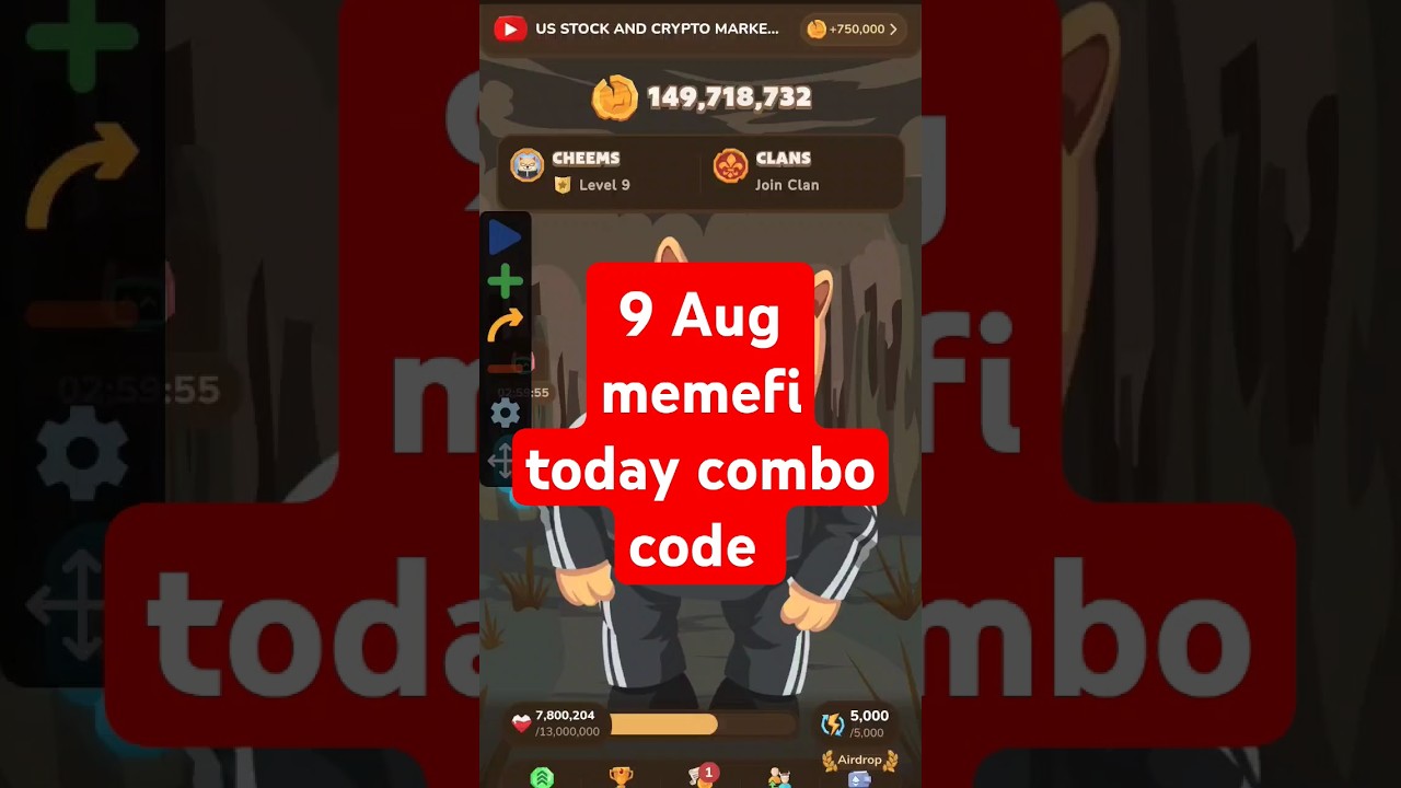memefi today combo level 9 all 9 Aug 