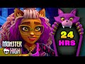 Spend 24 Hours with Clawdeen! | Monster High
