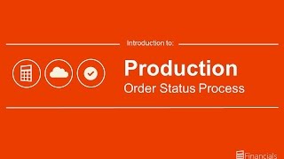 Introduction to Production Order Process