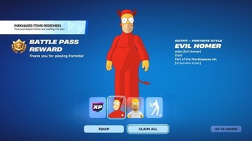 fortnite simpsons season xp map (NO TIMER)