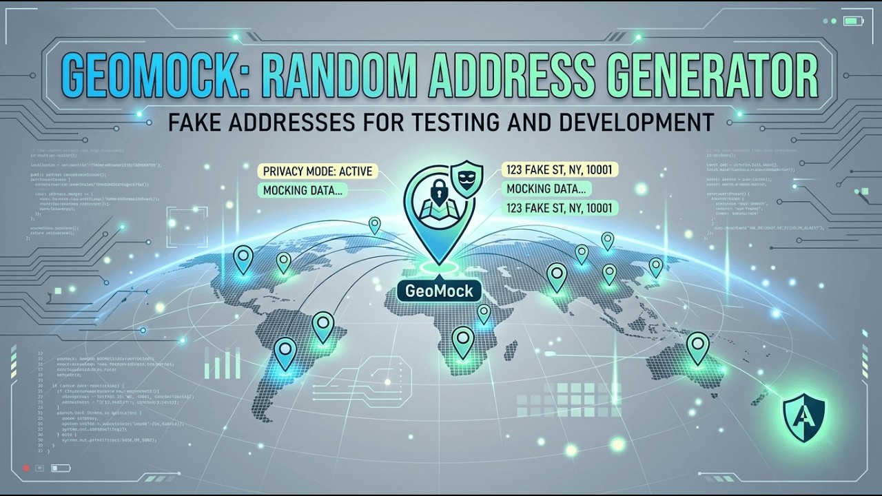 Fake Adddress Math Problem GeoMock Random Address Generator: Fake Addresses for Testing and ...