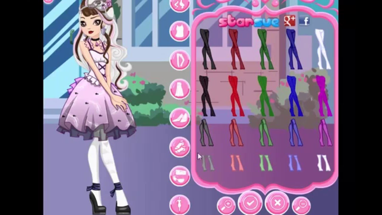 Duchess Swan Dress Up - Ever After High Games - YouTube