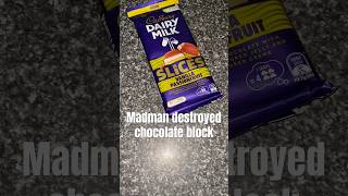 Destroying chocolate food  shortsvideo devourpower tiktok challenge shorts foodhacks asmr