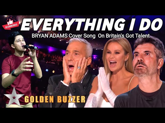 This Man Very Beautiful Voice Cover The Song Everything I Do ( Do it For You ) - Bryan Adams On BGT class=