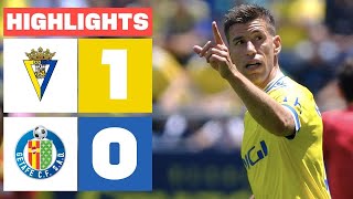 Cadiz vs Getafe 1-0 Highlights | La Liga - 2023/2024