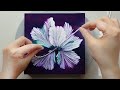 (720) Elegant flower | 3 color background | Easy Painting for beginners | Designer Gemma77