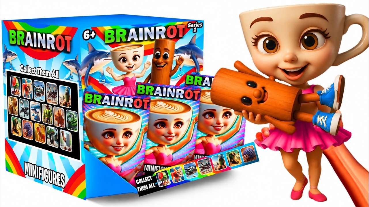 TODAS LAS Italian Brainrot CAJAS MISTERIOSAS - NUEVA TUNG TUNG SAHUR y BALLERINA Minifiguras!