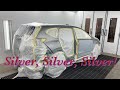 Car painting silver with spies hecker