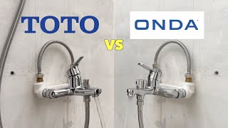 Kran Mixer Toto vs Kran Mixer Onda, Yang mana yang paling baik?