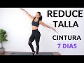 COMO REDUCIR TALLAS DE CINTURA EN 7 DIAS | Abdominales de pie | Ejercicios para reducir cintura