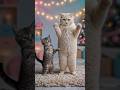 Cat Dance ♥️ Cute Kitten #Meowvs #cat #ai #funny #lovecats #catvideo #kitten #catlove