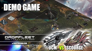 Dropfleet Commander: Demo Game - UCM VS Scourge