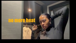 My New Hair Journey - NO more HEAT all 2024