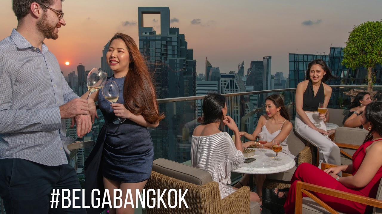 Must-visit in Bangkok 2019: Belga Rooftop Bar & Brasserie