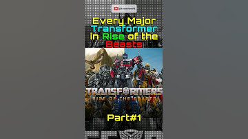 Every Major Transformer in The Rise of the Beasts. #Shorts #transformers #riseofthebeasts